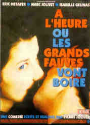 Affiche du film A l'heure où les grands fauves vont boire