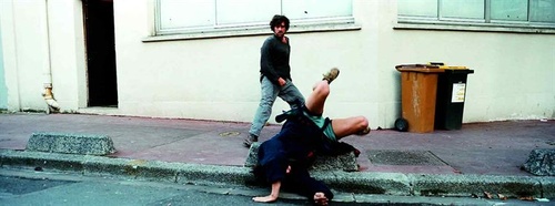 romain duris se battant