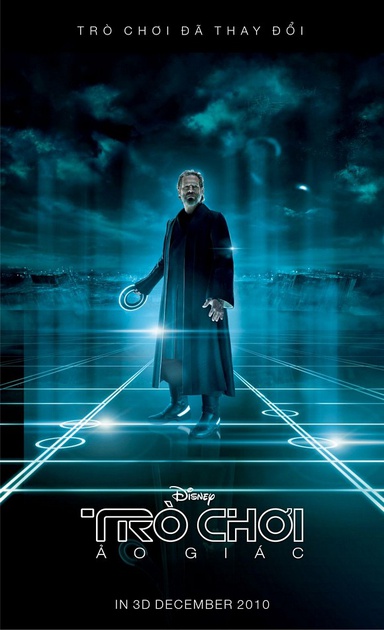 jeff bridges poster tron legacy