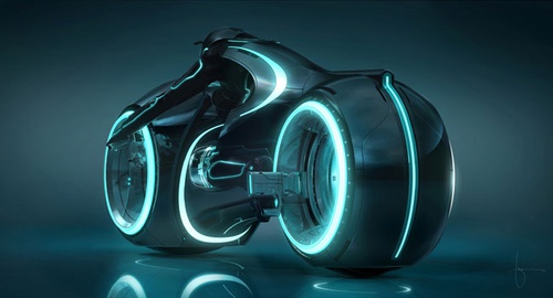 la moto de tron legacy