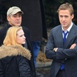 tournage george clooney evan rachel wood ryan gosling