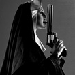lindsay lohan noir et blanc