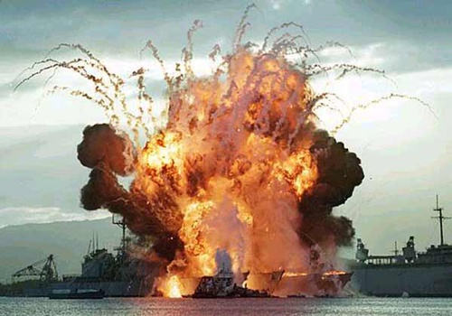 explosion - Pearl Harbor