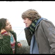 Bertille Chabert écoute son walkman