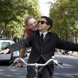 Samy Seghir à vélo