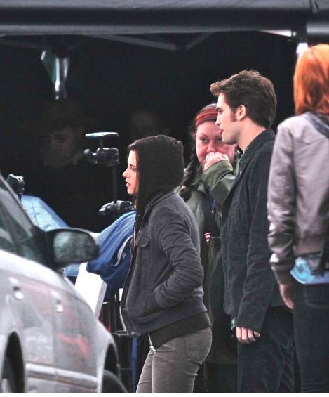photo tournage kristen stewart et robert pattinson