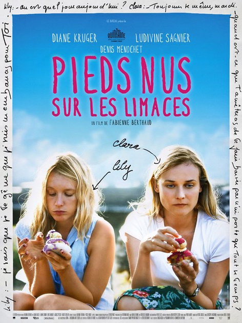 Affiche du film Pieds nus sur les limaces 