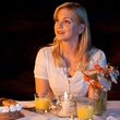 Anna Faris à table