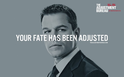The Adjustement Bureau - Poster Matt Damon