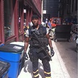 tyrese gibson sur le tournage