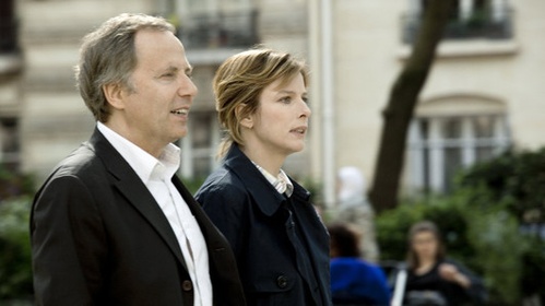 Luchini et Viard dans Les Invit  s de mon p  re
