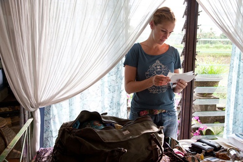 julia roberts lisant des lettres