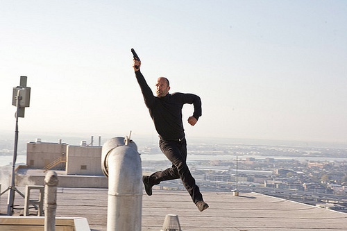 jason statham en pleine action