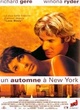 Affiche du film Un automne à New-York
