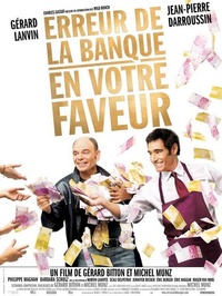 Erreur de la banque en votre faveur : l'affiche !
