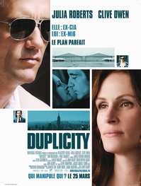 Duplicity avec Julia Roberts : l'affiche !