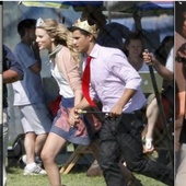 Taylor et Taylor s'embrassent !