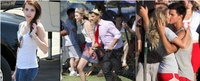 Taylor et Taylor s'embrassent !