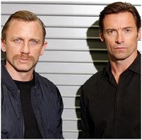 Daniel Craig et Hugh Jackman ...