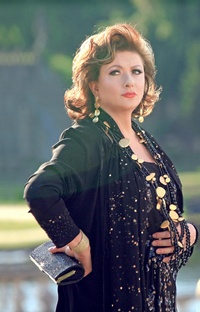 Catherine Jacob en partance pour le Maroc.