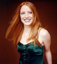 Jessica Chastain part aux champs.