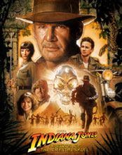 Indiana Jones et le Royaume du crâne de cristal, l'affiche !