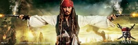 Pirates des caraïbes 4 : Bannière et photos