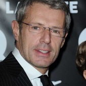 Lambert Wilson et Elza Zylbersein reçus par Mitterand