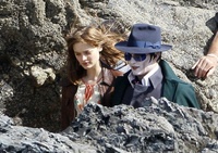 Premières photos de Johnny Depp pour Dark Shadows