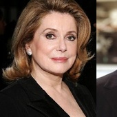 Catherine Deneuve aux côtés de John Cleese et Sebastian Koch