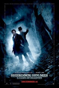 Sherlock Holmes : Jeu d'Ombres, nouveau poster americain