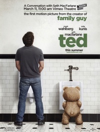 Premier poster promotionnel pour Ted avec Mark Wahlberg