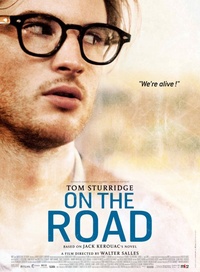 Affiche teaser de Tom Sturridge pour Sur la route