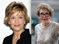 Jane Fonda sera Nancy Reagan