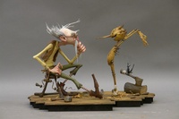 Pinocchio de Guillermo Del Toro : premiers Artworks