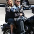 Ashley Tisdale sur le tournage de Sons of anarchy