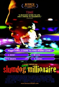 Slumdog Millionaire de Danny Boyle, l'affiche
