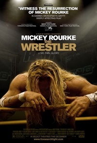 The Wrestler avec Mickey Rourke, l'affiche
