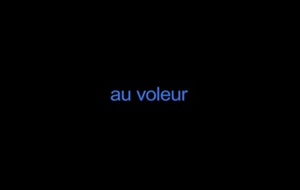 Au voleur  Bande annonce 1