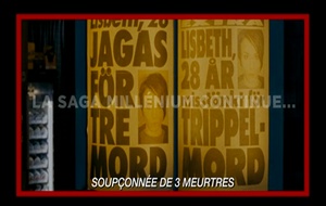 Millenium 3 - La Reine dans le palais des courants d'air  Bande annonce 1 VOST